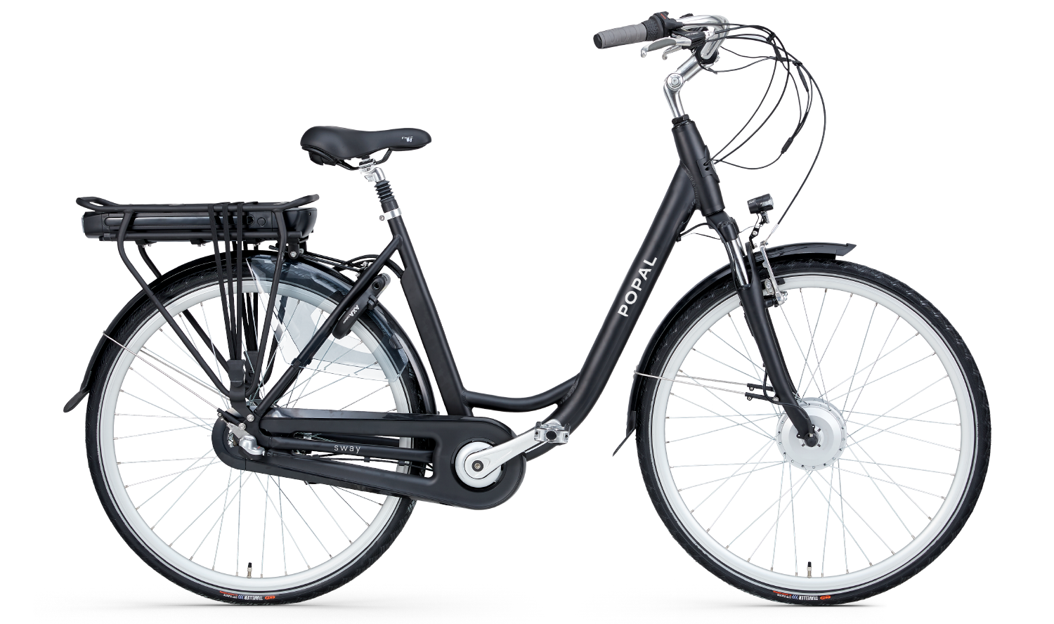 Popal E28390 Elektrische fietsen  E28390-54 M-BLACK