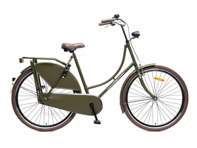 Popal OM28-S3 Damesfietsen  OM28S3-ARMY-GREEN