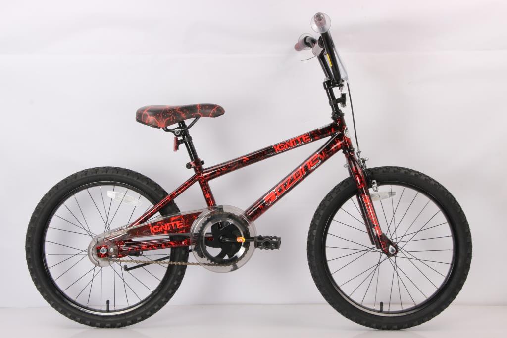 BMX Ignite 20 inch zwart rood