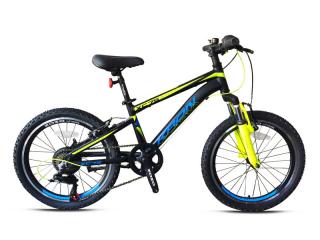 Kron Xc 75 7 Speed zwart Fluor geel V brakes