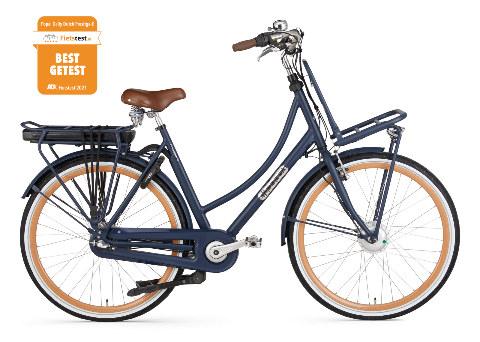 Popal Daily Dutch Prestige-E N3  Blue  28 inch / 47 cm Elektrische fietsen  E283010-47-PET