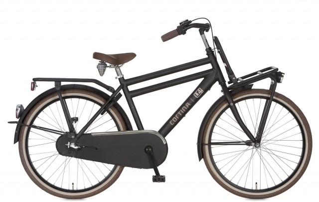 Cortina U4 mini Herenfiets 24 inch inch  3 Speed  matBlack