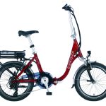 E-Vision Matisse vouwfiets 38 cm 7 sp rood