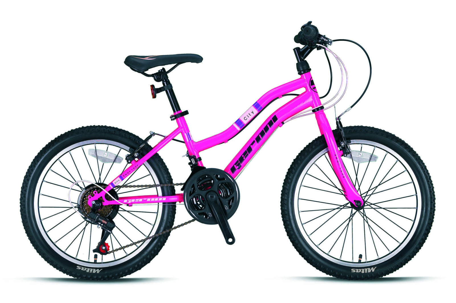 Swan  ATB  Damesfiets  V brake  purper  21 sp