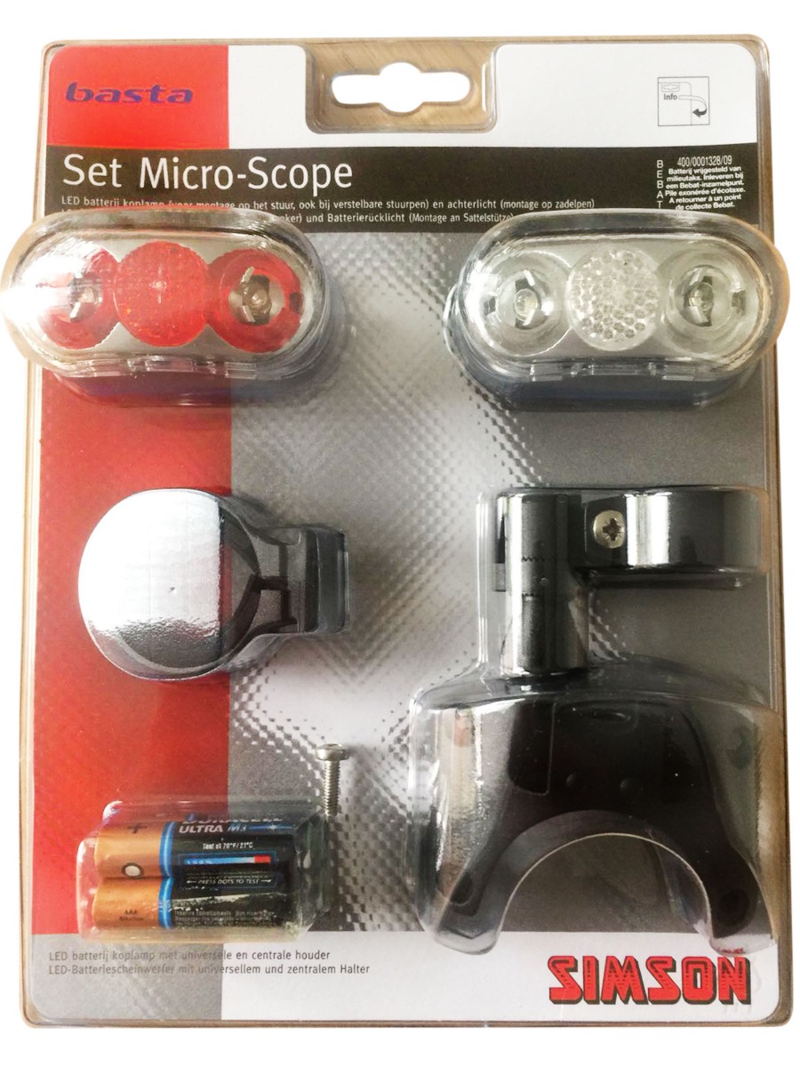 Simson Basta Micro-Scope verlichtingset