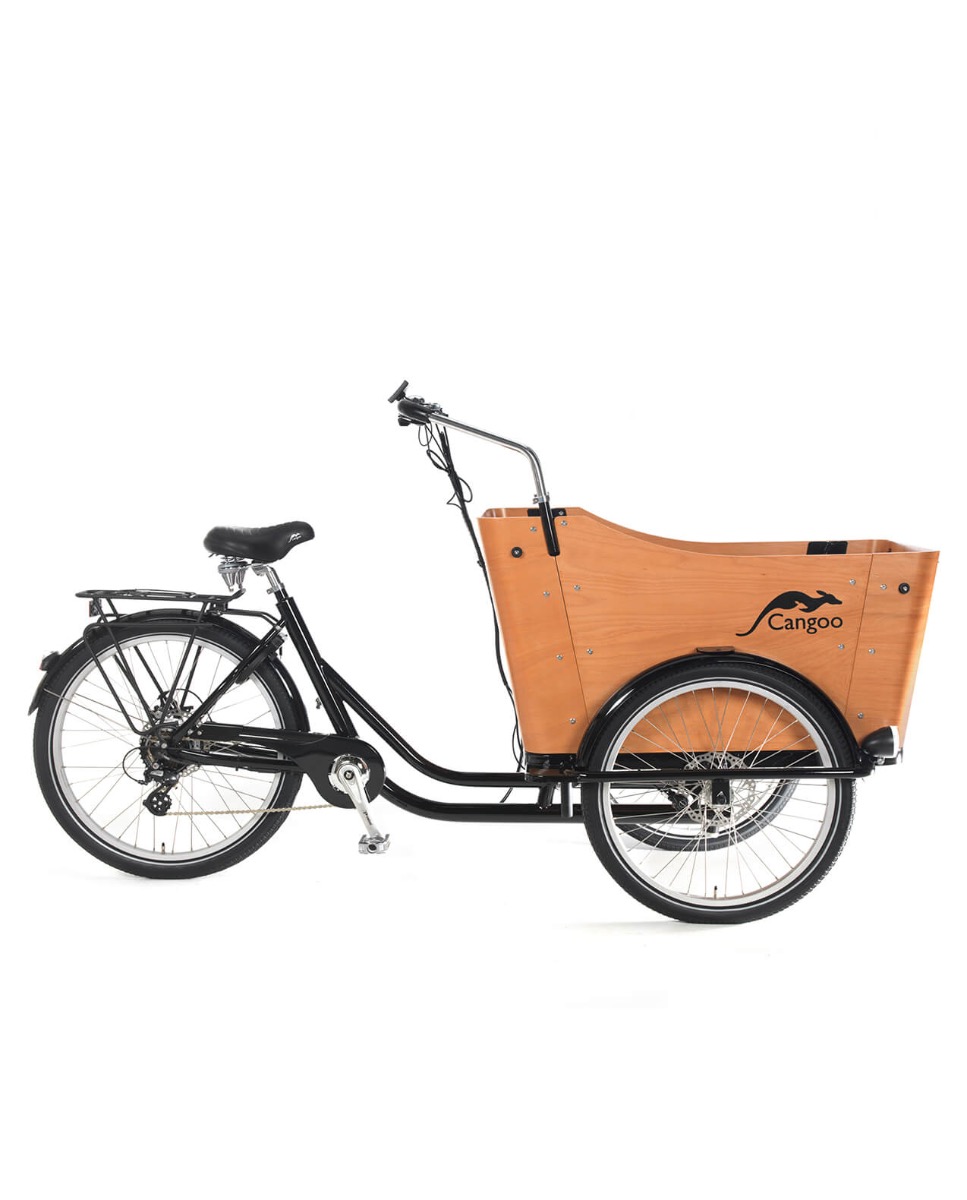 Bakfiets Cangoo Scoobi E Wielmotor