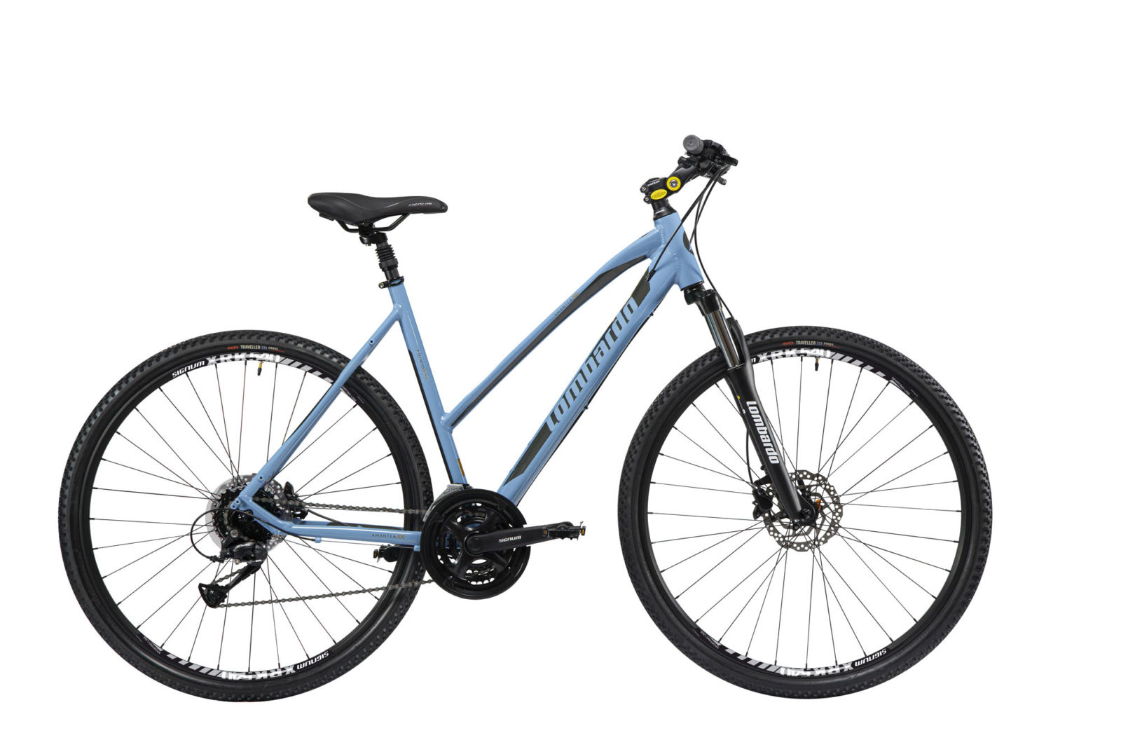 Lombardo Amantea 200 naked Damesfiets 48 cm 24 blauw