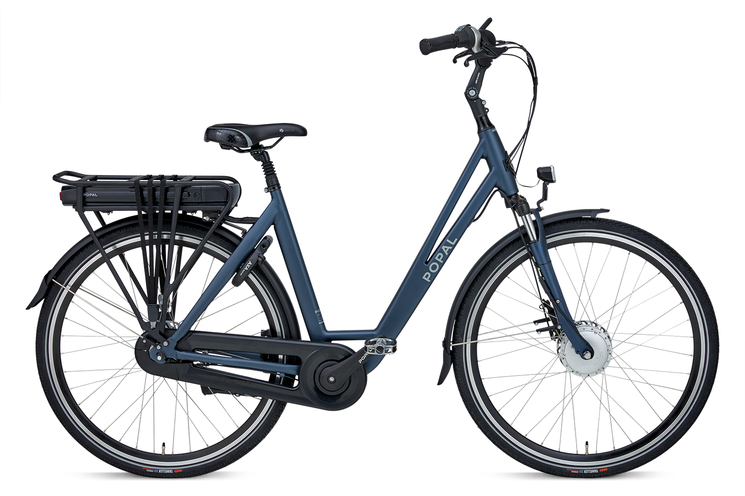 Popal Tue Elektrische fietsen  E287.03-47-MAT-BLUE