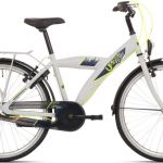 Bike Fun City Urban wit grijs  HCB3  26"