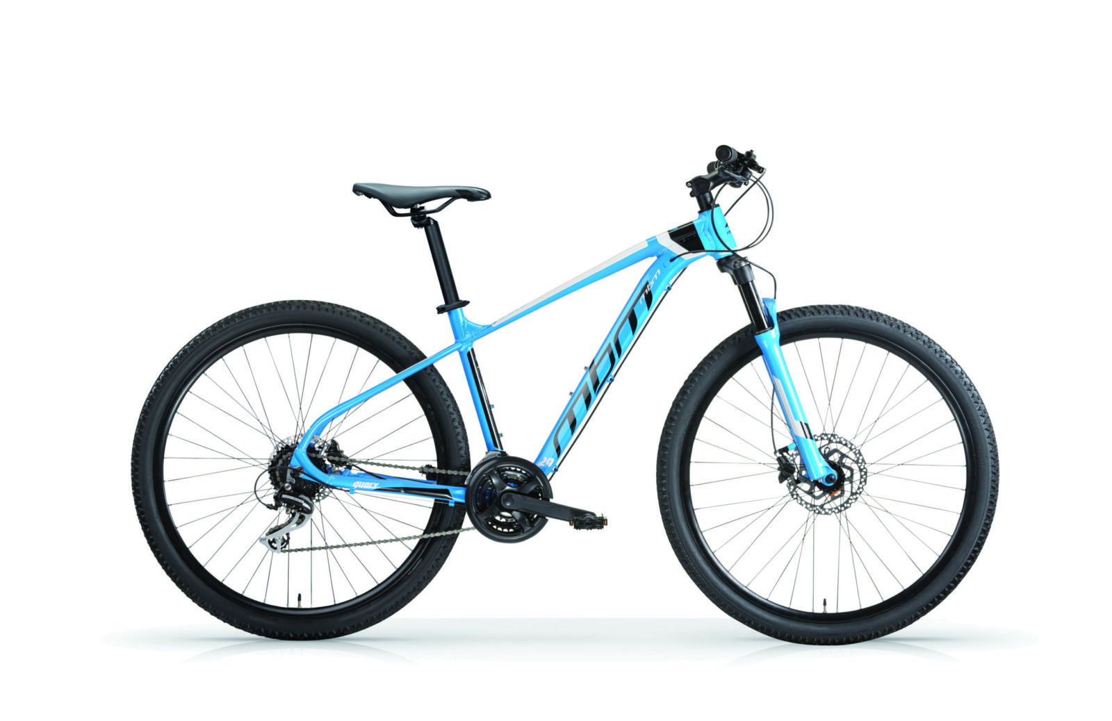 Quarx MTB H 38 cm blauw shimano 27 sp Hdisc