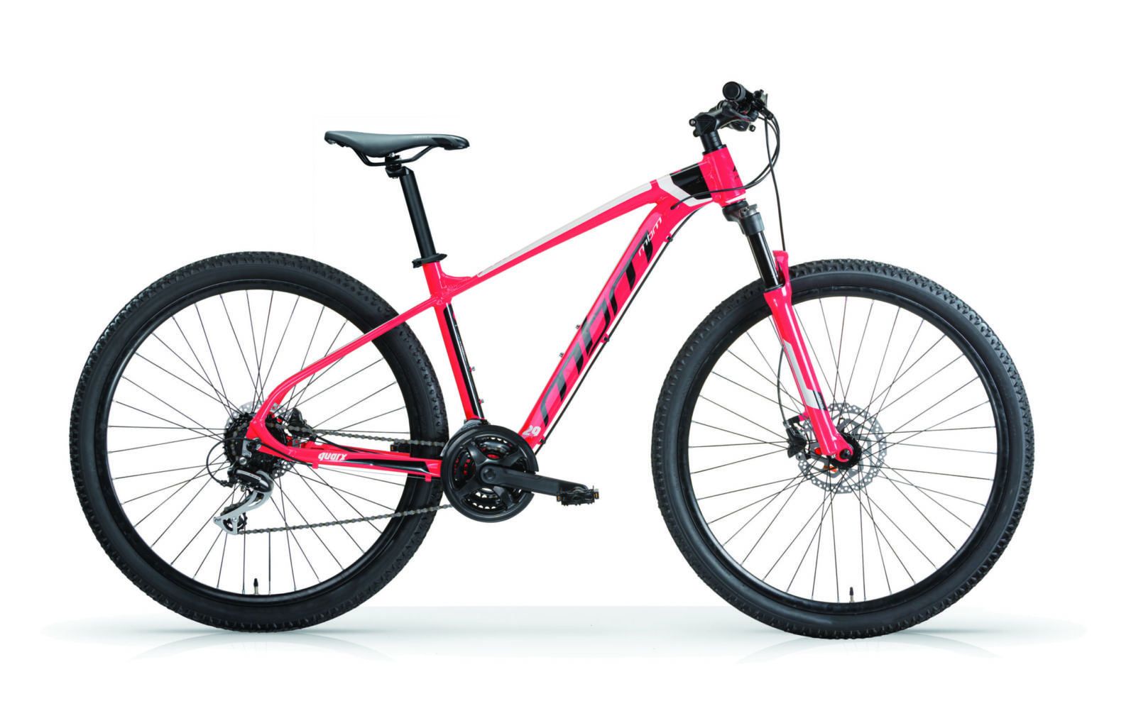 Quarx MTB Herenfiets 38 cm rood shimano 27 Speed Hdisc