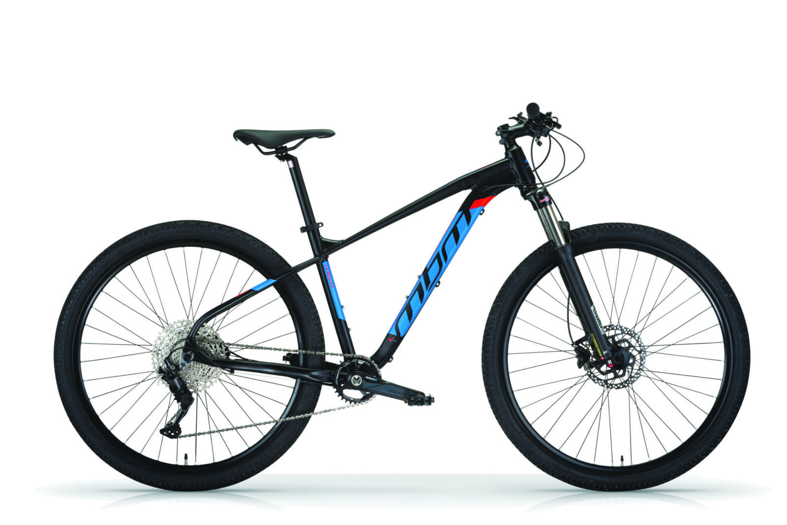 Snake MTB H 38 cm zwart blauw shimano deore 12 sp Hdisc