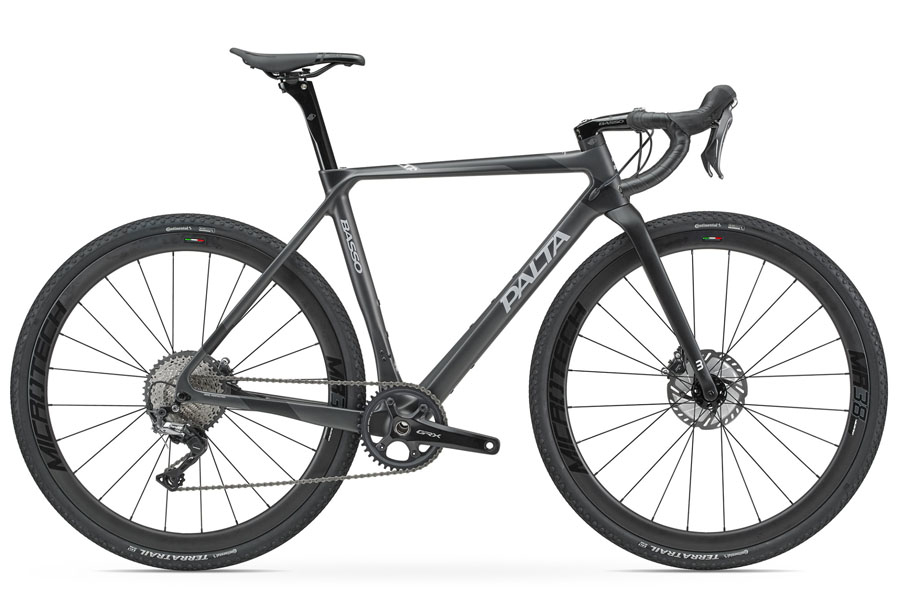 De Basso Bikes Palta Phantom Black Gravel Fiets is het gravel-model van het Italiaanse Basso Bikes