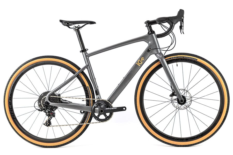 Ice Gravel GV10 Gravel Fiets - Antraciet Grijs
