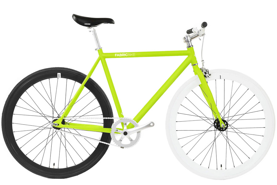 Fixie Fiets FabricBike Matte Groen & Wit