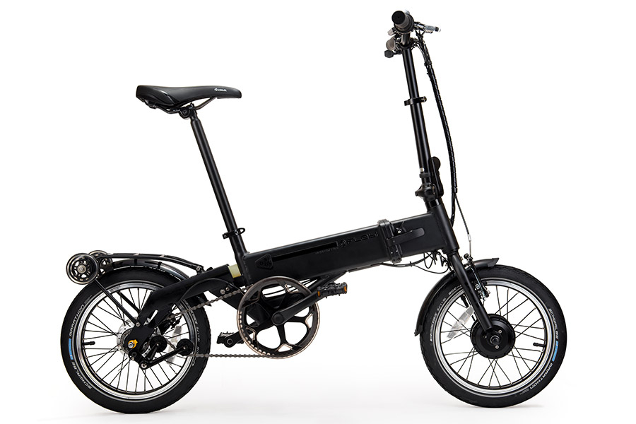 Flebi Supra 3.0+ Elektrische Vouwfiets - Black Lime