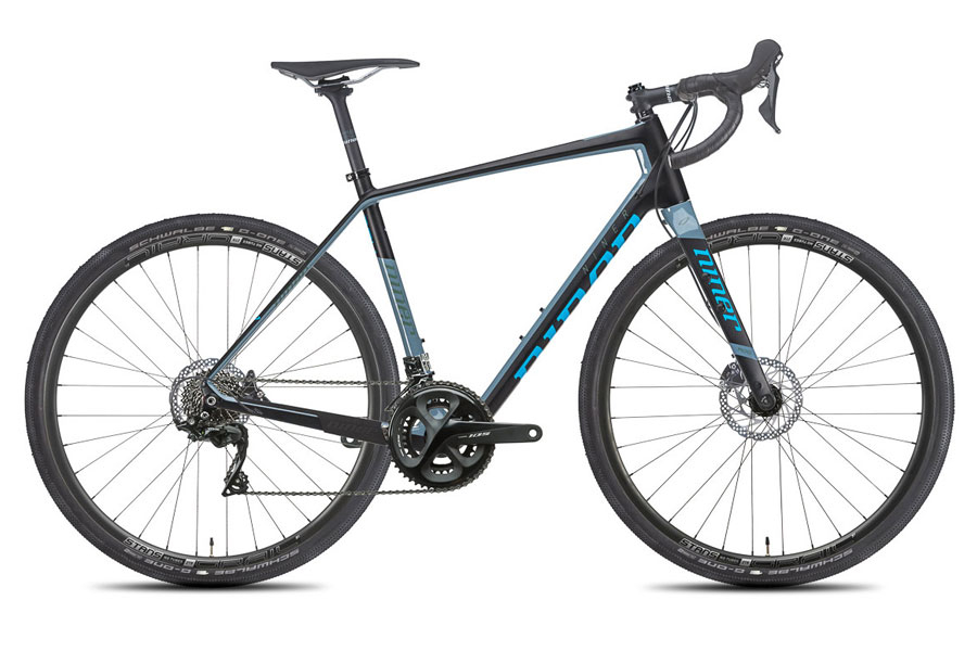 Niner Bikes RLT 9 RDO Gravel Fiets Zwart Blauw FietsenMagazijn