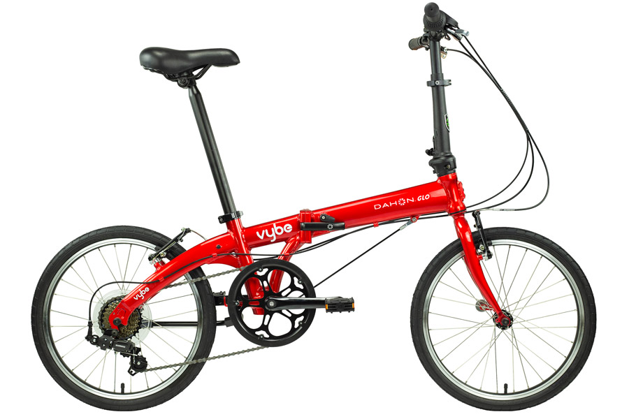 Dahon Vybe D7 Vouwfiets - Rood