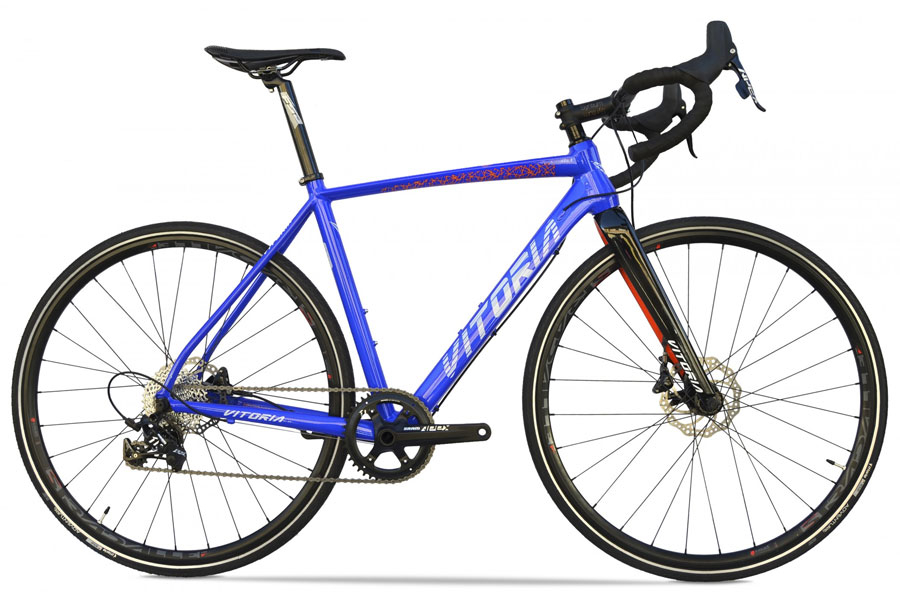 Vitoria Nyxtralight CX Fiets - Electric Blue