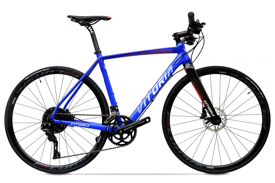 Vitoria Nyxtralight CX Fitness Fiets - Electric Blue