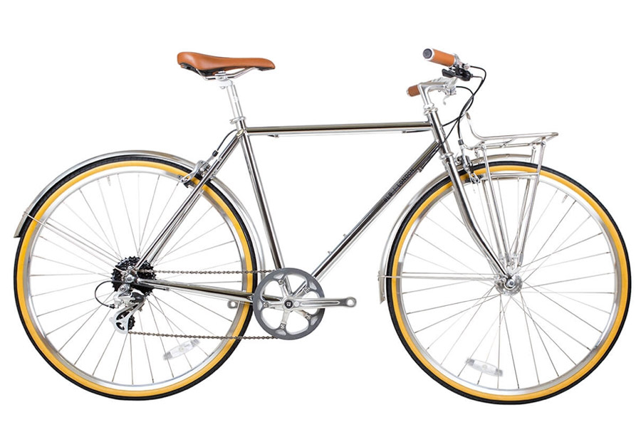 BLB Beetle 8-Versnellingen Stadsfiets - Chrome