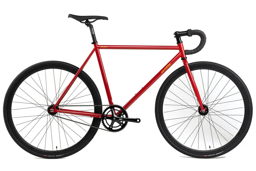 Santafixie Born Fixie Fiets - Red Garnet