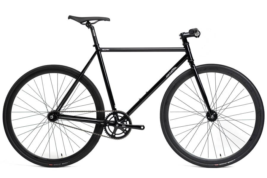 Santafixie Born Fixie Fiets - Blackout