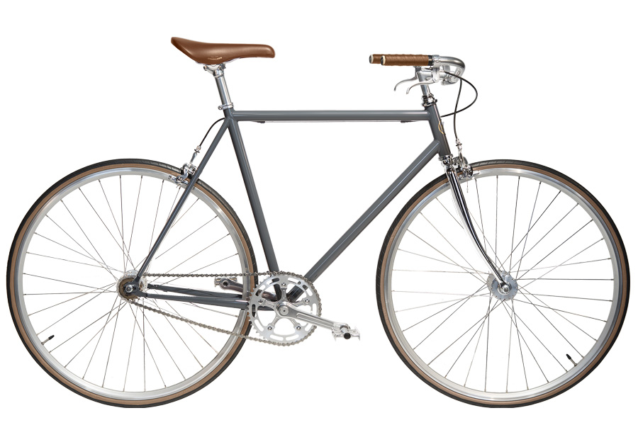 Jitensha Concrete/Alu/Camel Single Speed Fiets