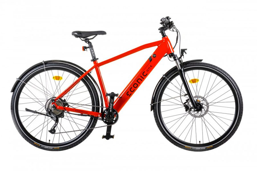 Econic One Urban Elektrische Fiets - rood