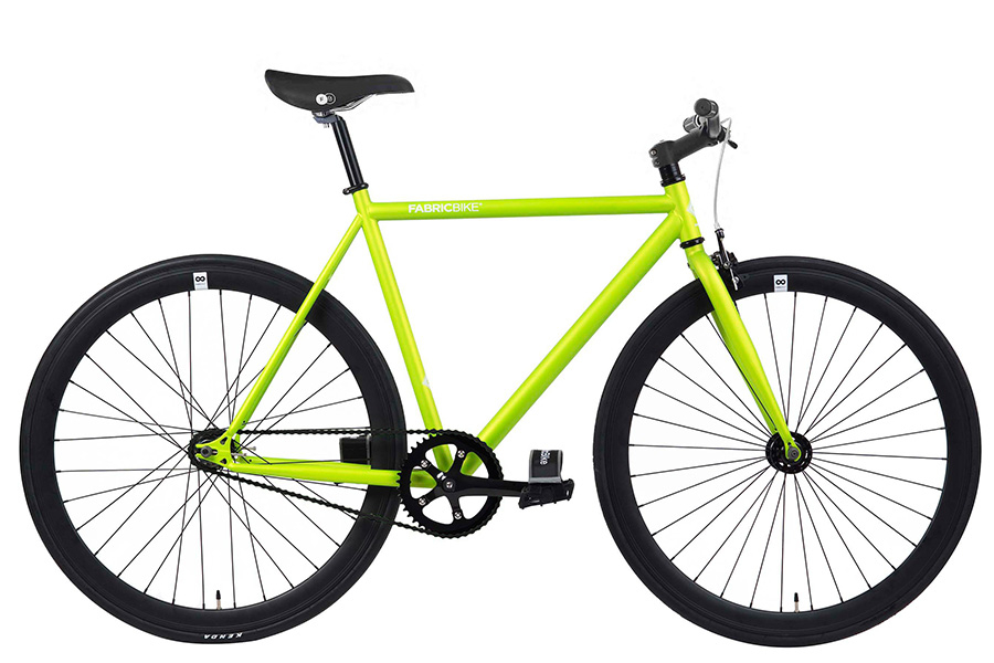 Fixie Fiets FabricBike Mat Groen & Zwart