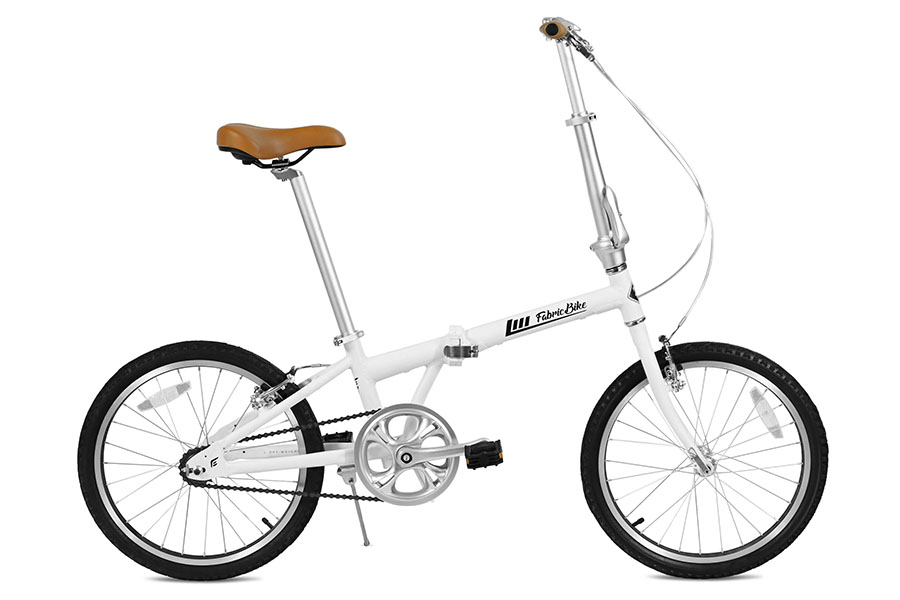 FabricBike Folding Vouwfiets - Matte White & Black