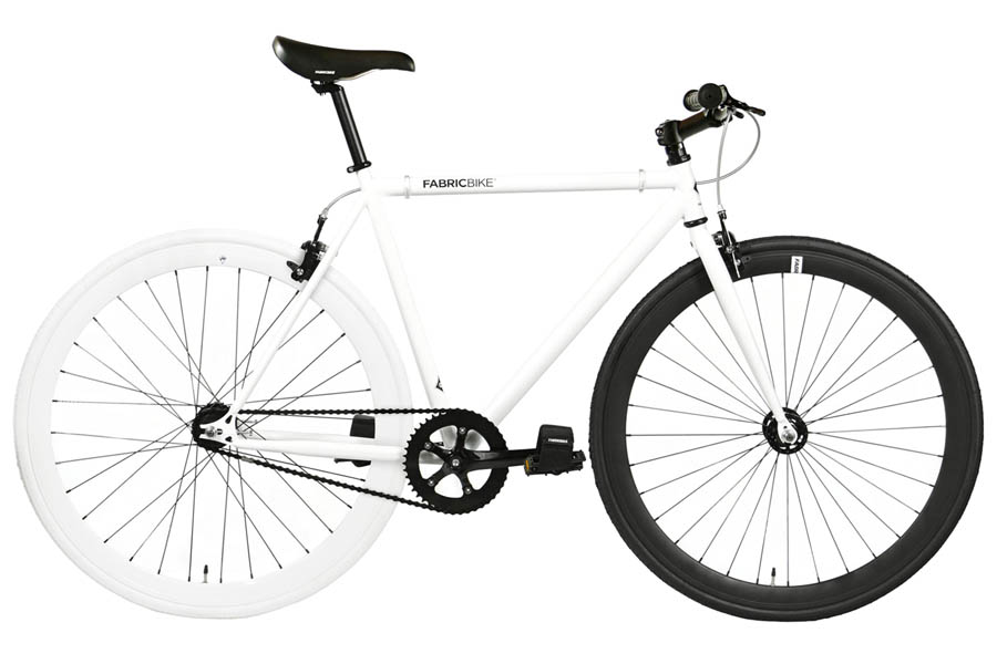 Fixie Fiets FabricBike White & Black 3.0