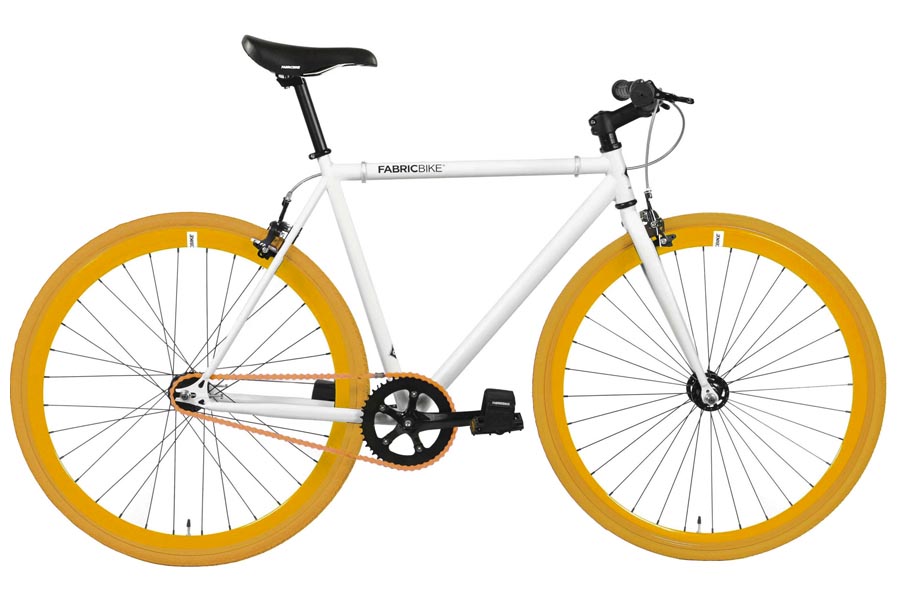 Fixie Fiets FabricBike White & Orange