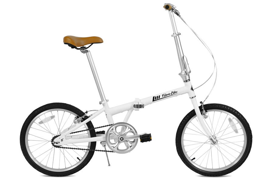 FabricBike Folding Vouwfiets - Matte White & Grey