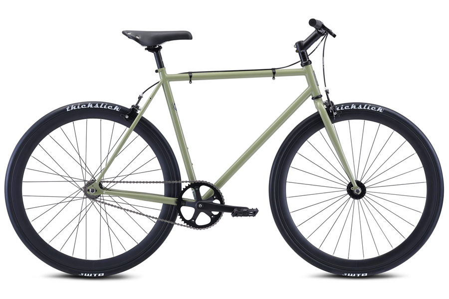 Fuji Bikes Declaration 2021 Fixie Fiets Khaki Green