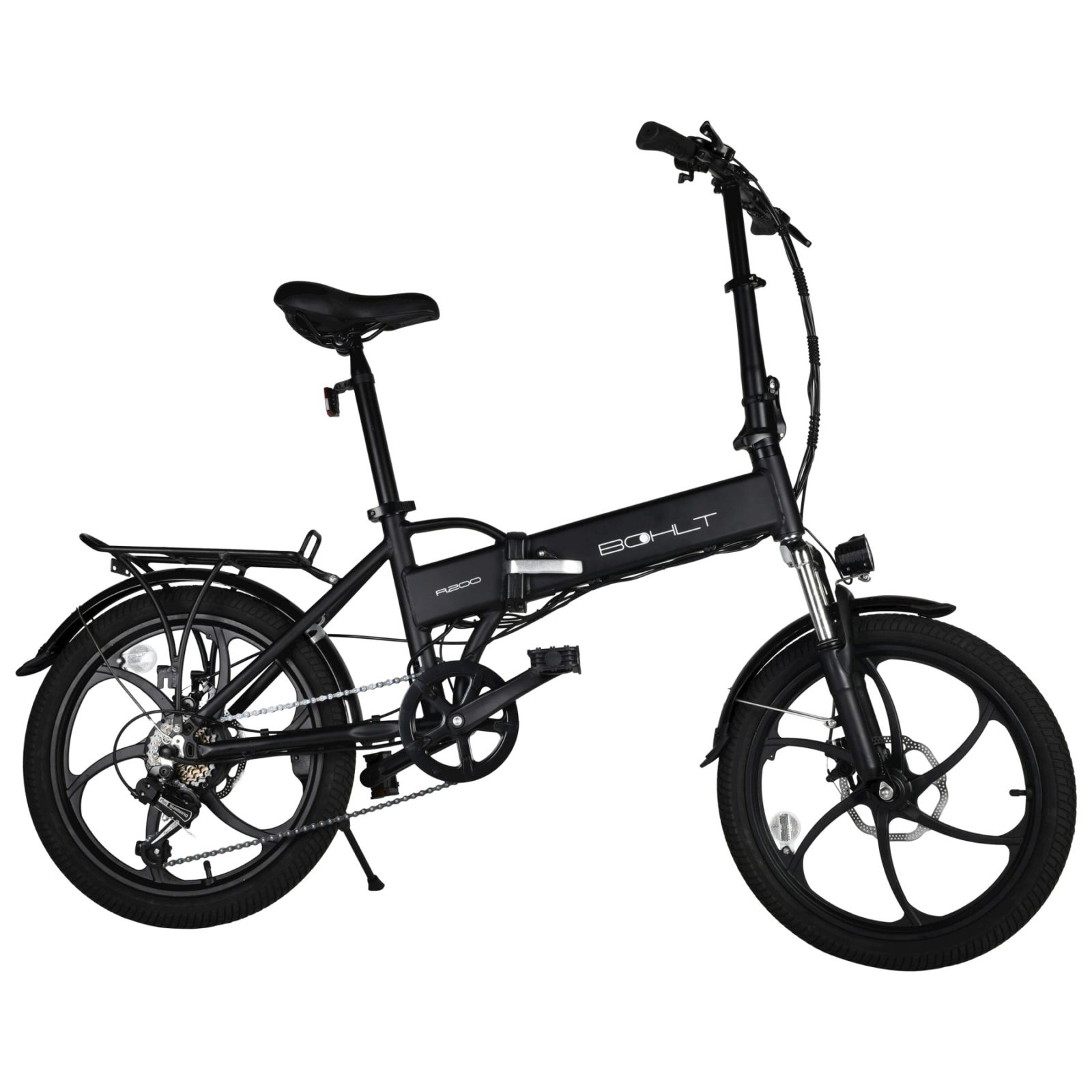 Bohlt elektrische vouwfiets R200 zwart