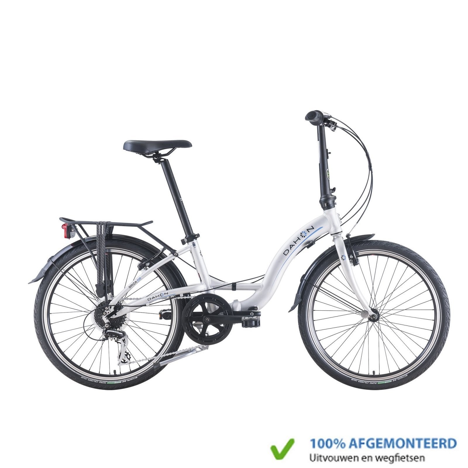 Dahon Vouwfiets Briza D8 Zilver