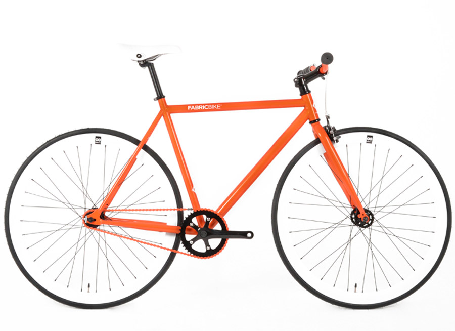 Fixie Fiets FabricBike Oranje & Wit