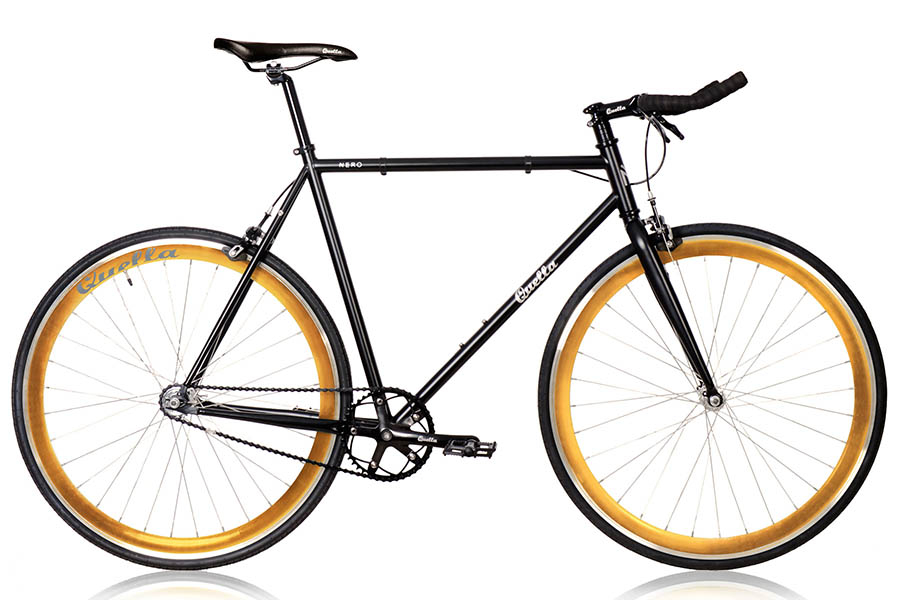 Quella Nero Goud Fixie Fiets
