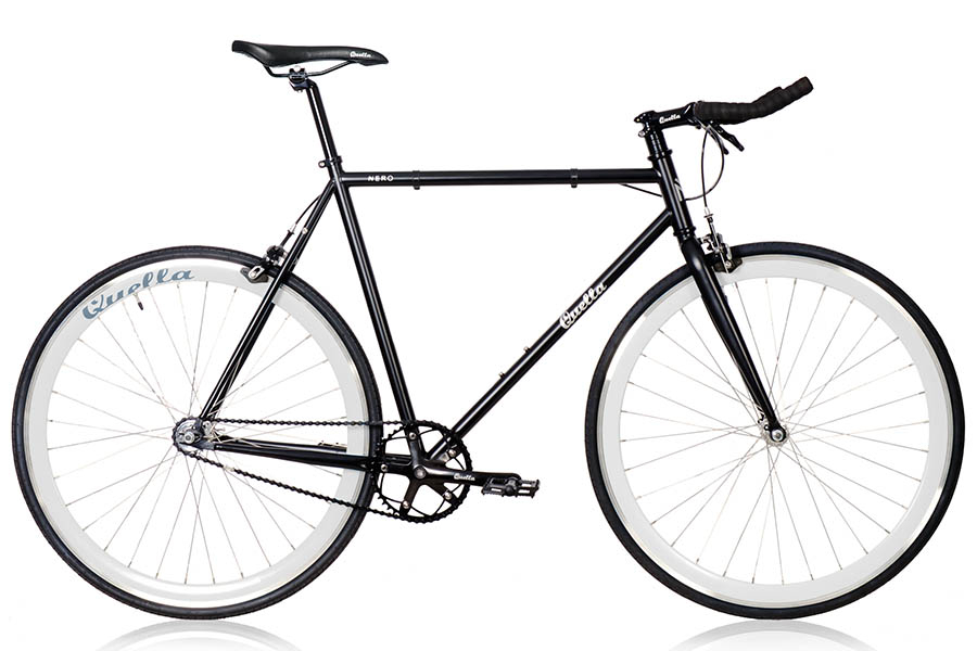 De Quella Nero-fiets is een fiets van hoge kwaliteit en biedt een zeer goede prijs-kwaliteitsverhouding. Het wordt gevormd door een zeer duurzaam