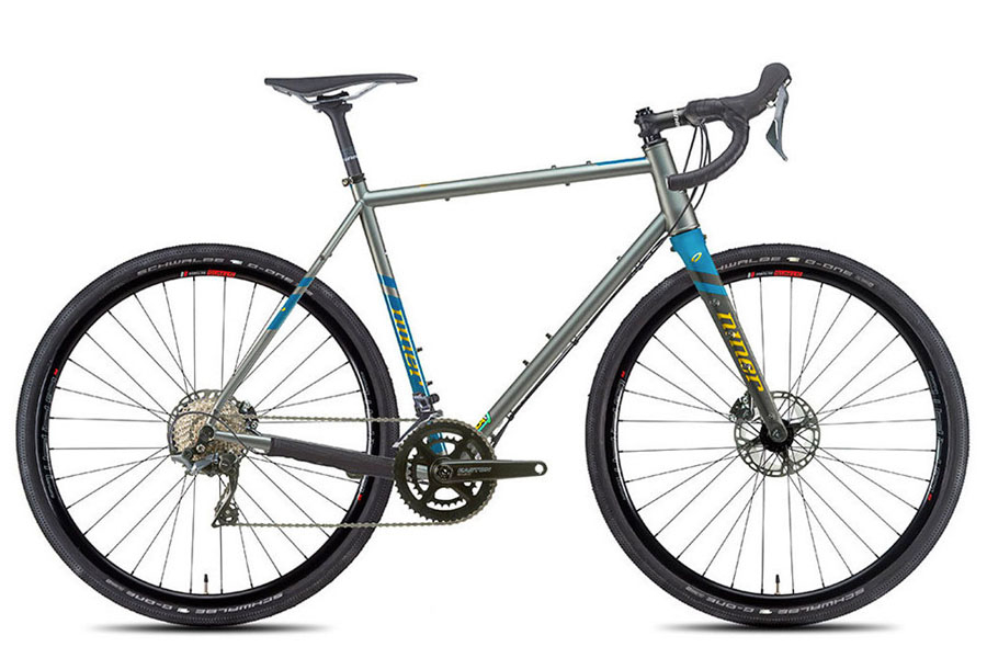 Niner Bikes RLT 9 STEEL Apex 1 Gravel Fiets - Grijs