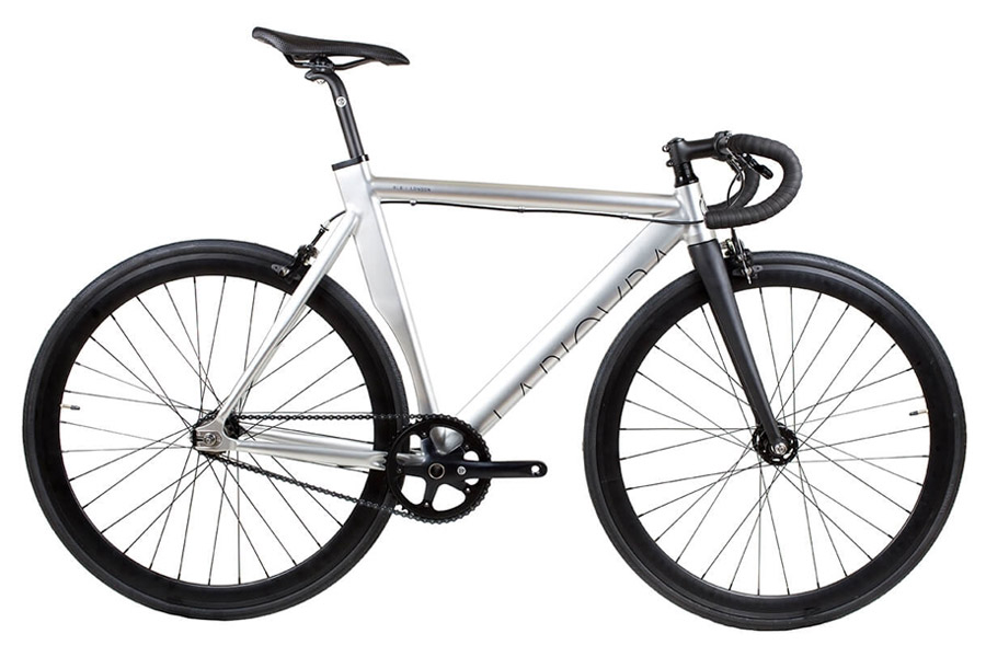 BLB La Piovra ATK Track Fiets - Polished Silver