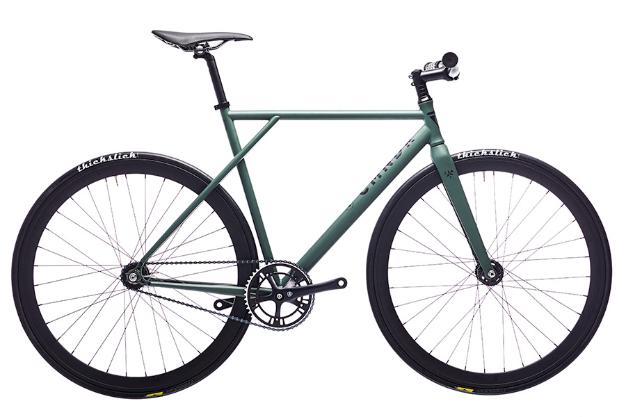Polo and Bike Cmndr CA1 Green Fixie Fiets