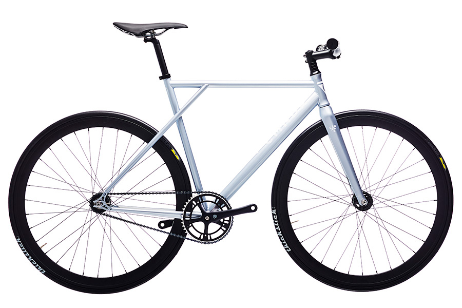 Polo and Bike Cmndr CG2 Silver Fixie Fiets
