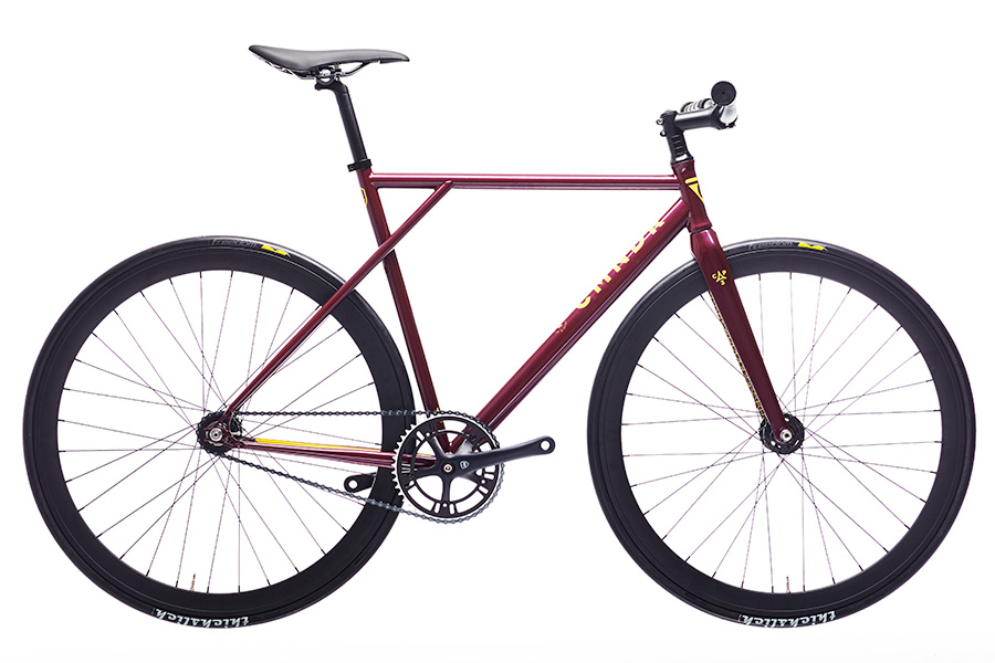 Polo and Bike Cmndr CP3 Purple Fixie Fiets