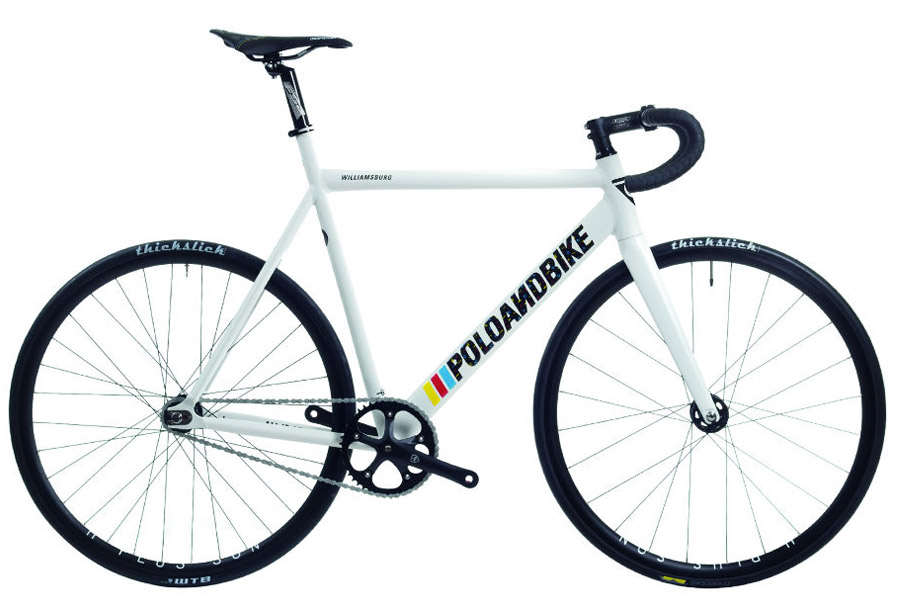Polo&Bike Williamsburg New Gen Track Fiets - Wit