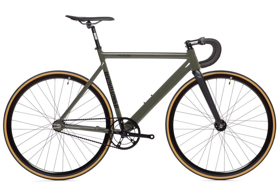State Premium Black Label V2 Fixie Fiets - Army Green