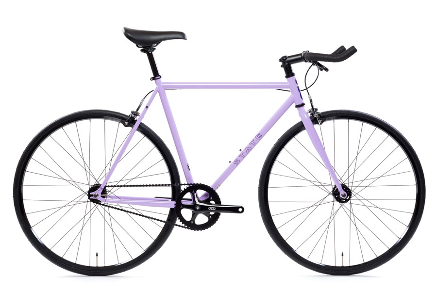 State Bicycle Co. Perplexing Purple Fixie Fiets