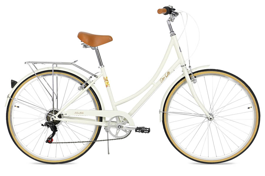 FabricBike Step-City 7-Versnellingen Stadsfiets - Sand Cream