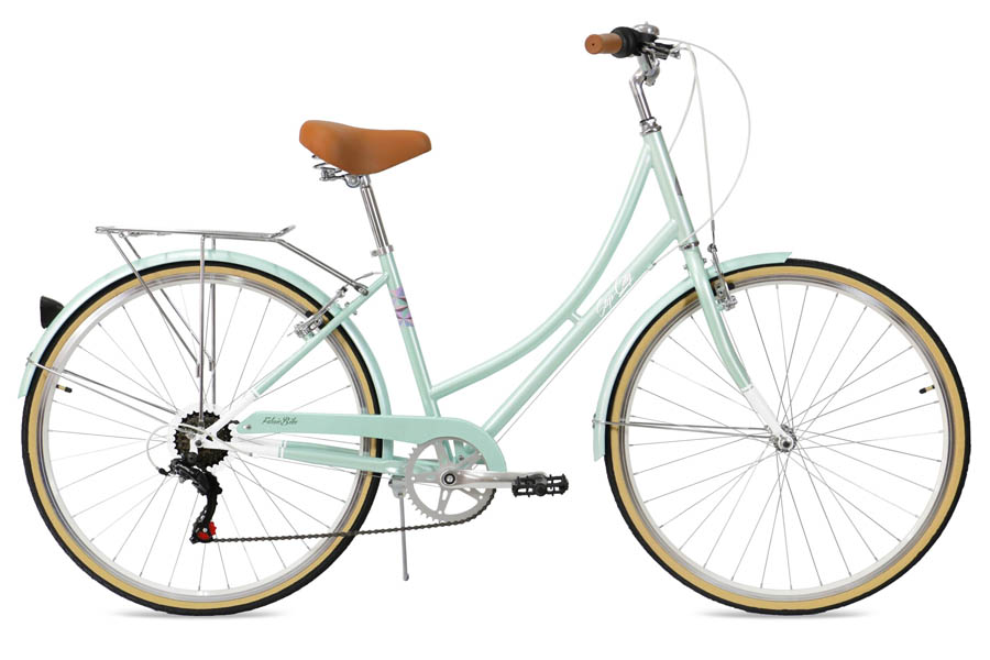 FabricBike Step-City 7-Versnellingen Stadsfiets - Mint Green